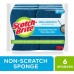 Scotch-Brite Non-Scratch Scrub Sponges, 6 Scrub Sponges, Lasts 50% Longer than the Leading National Value Brand Scotch-Brite Non-Scratch Scrub Sponges, 6 Scrub Sponges, Lasts 50% Longer than the Leading National Value Brand