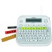 Brother P-touch, PTD210, Easy-to-Use Label Maker, One-Touch Keys, Multiple Font Styles, 27 User-Friendly Templates, White Brother P-touch, PTD210, Easy-to-Use Label Maker, One-Touch Keys, Multiple Font Styles, 27 User-Friendly Templates, White