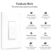 Kasa Smart (HS200) Light Switch by TP-Link, Single Pole, Needs Neutral Wire, 2.4Ghz WiFi Light Switch Works with Alexa and Google Assistant, UL Certified, 1-Pack, White Kasa Smart (HS200) Light Switch by TP-Link, Single Pole, Needs Neutral Wire, 2.4Ghz WiFi Light Switch Works with Alexa and Google Assistant, UL Certified, 1-Pack, White
