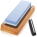 Sharp Pebble Premium Whetstone Knife Sharpening Stone 2 Side Grit 1000/6000 Waterstone- Whetstone Knife Sharpener- NonSlip Bamboo Base & Angle Guide Sharp Pebble Premium Whetstone Knife Sharpening Stone 2 Side Grit 1000/6000 Waterstone- Whetstone Knife Sharpener- NonSlip Bamboo Base & Angle Guide