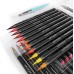 Arteza Real Brush Pens, 48 Colors for Watercolor Painting with Flexible Nylon Brush Tips, Paint Markers for Coloring, Calligraphy and Drawing with Water Brush for Artists and Beginner Painters Arteza Real Brush Pens, 48 Colors for Watercolor Painting with Flexible Nylon Brush Tips, Paint Markers for Coloring, Calligraphy and Drawing with Water Brush for Artists and Beginner Painters