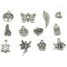 JIALEEY Wholesale Bulk Lots Jewelry Making Silver Charms Mixed Smooth Tibetan Silver Metal Charms Pendants DIY for Necklace Bracelet Jewelry Making and Crafting, 100 PCS JIALEEY Wholesale Bulk Lots Jewelry Making Silver Charms Mixed Smooth Tibetan Silver Metal Charms Pendants DIY for Necklace Bracelet Jewelry Making and Crafting, 100 PCS