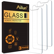Ailun Glass Screen Protector Compatible for iPhone 11/iPhone XR, 6.1 Inch 3 Pack Tempered Glass 2.5D Edge Anti Scratch Work with Most Case
