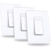 Kasa Smart Dimmer Switch by TP-Link, Single Pole, Needs Neutral Wire, WiFi Light Switch for LED Lights, Works with Alexa and Google Assistant, UL Certified, 3-Pack(HS220P3) Kasa Smart Dimmer Switch by TP-Link, Single Pole, Needs Neutral Wire, WiFi Light Switch for LED Lights, Works with Alexa and Google Assistant, UL Certified, 3-Pack(HS220P3)
