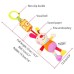 WILNARA 6 Pack Rattle Toys Hanging Bell Animal + Music Teethers Rabbit Toy for 0-12 Months Baby Stroller Gift WILNARA 6 Pack Rattle Toys Hanging Bell Animal + Music Teethers Rabbit Toy for 0-12 Months Baby Stroller Gift