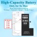 16800mAh Replacement Battery Used for iPhone Xs MAX, High-Capacity 0 Cycle Li-Polymer Battery - Compatible with Models A1921 A2101 A2102 A2104 Includes Full Repair Kit 16800mAh Replacement Battery Used for iPhone Xs MAX, High-Capacity 0 Cycle Li-Polymer Battery - Compatible with Models A1921 A2101 A2102 A2104 Includes Full Repair Kit