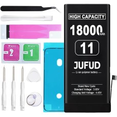 Replacement Battery Used for iPhone 11,18000mAh 0 Cycles, Compatible A2111 A2223 A2221 Includes Full Repair Tools 