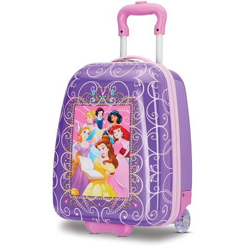 American Tourister Kids' Disney Hardside Upright Luggage, Princess 2, Carry-On 16-Inch American Tourister Kids' Disney Hardside Upright Luggage, Princess 2, Carry-On 16-Inch